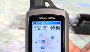 Система координат UTM на GPS-навигаторе
