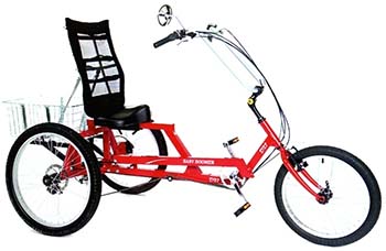 7-скоростной лежачий трехколесный велосипед Lonestar Baby Boomer