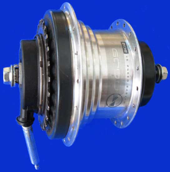 12-скоростная планетарная втулка Sachs Elan
