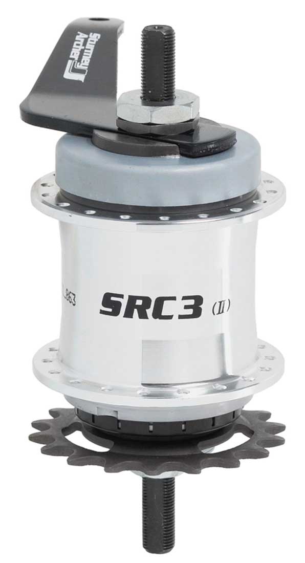 3-скоростная планетарная втулка Sturmey-Archer SRC3