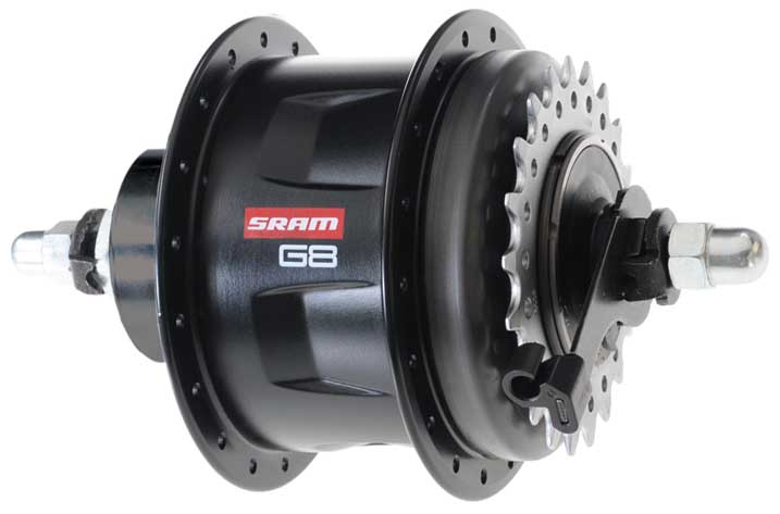 8-скоростная планетарная втулка Sram G8 8-скоростная планетарная втулка Sram G8