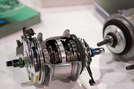 Планетарная втулка Shimano Nexus 8 в разрезе