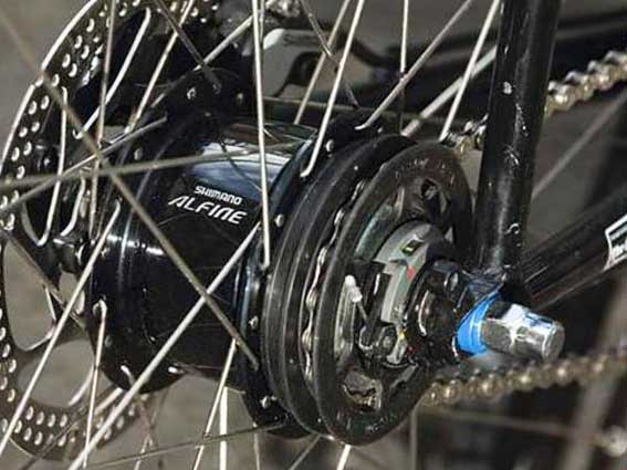 Планетарная втулка Shimano Alfine 8 SG-S505 с дисковым тормозом
