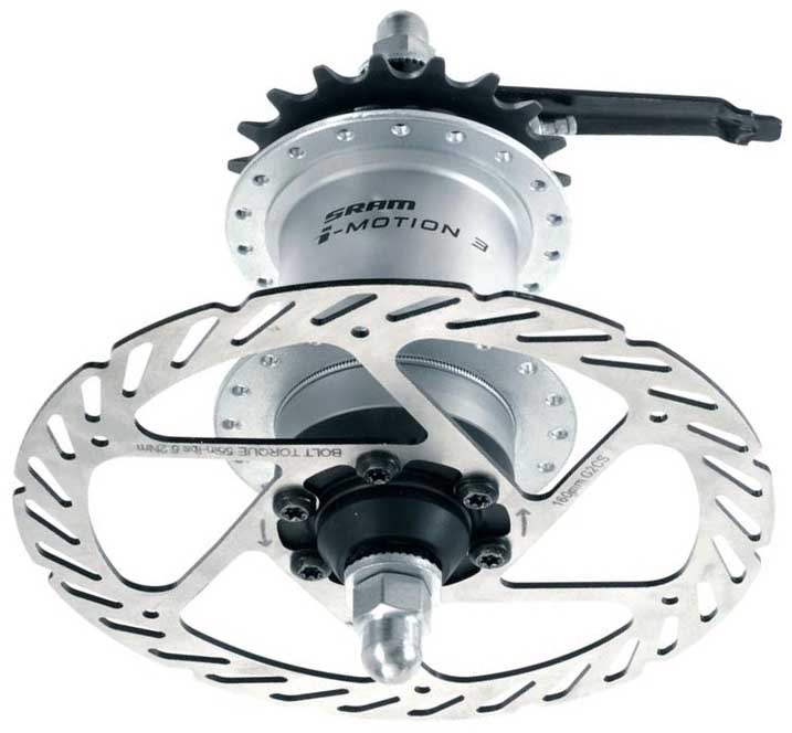 Планетарная втулка Sram i-Motion 3 для велосипеда