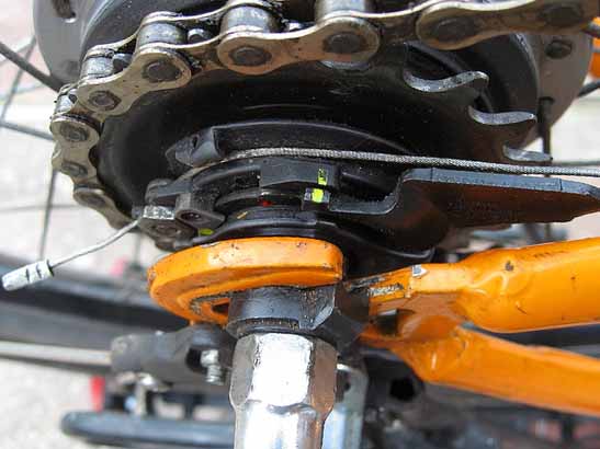 Настройка планетарной втулки Shimano