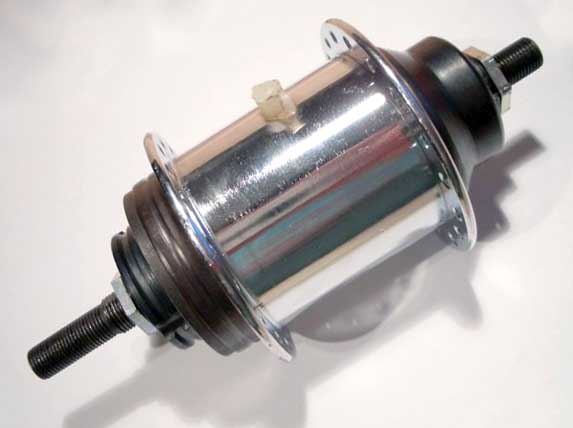 Старая 3-скоростная планетарная втулка Shimano