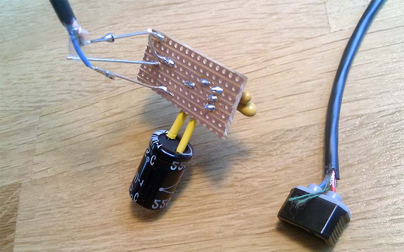 Плата зарядки через USB