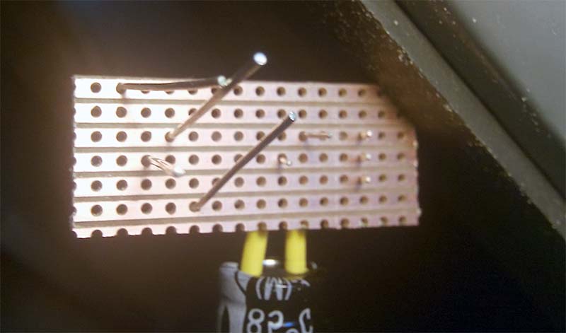 Плата самодельного зарядного устройства USB