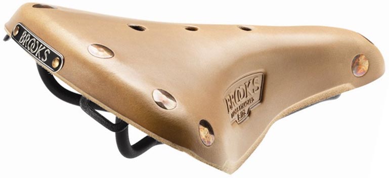 Кожаное седло Brooks B17 S Select для велосипеда