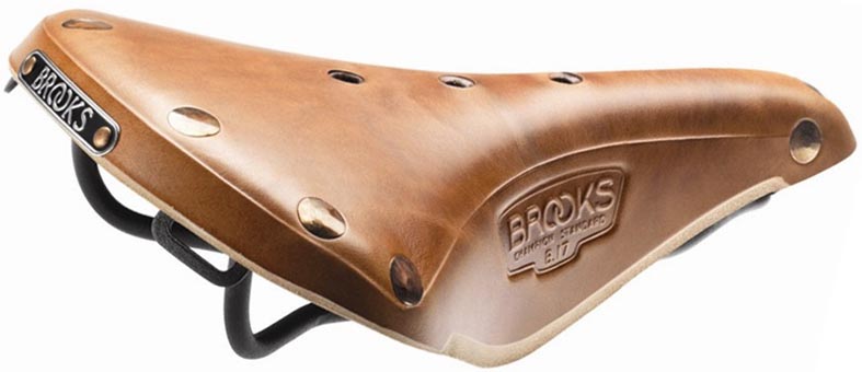 Кожаное седло Brooks B17 Select для велосипеда