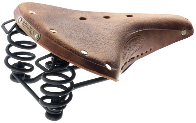 Кожаное седло Brooks B67 Aged для велосипеда