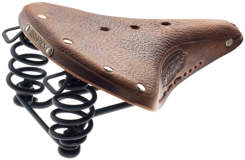Кожаное седло Brooks B67 S Aged для велосипеда