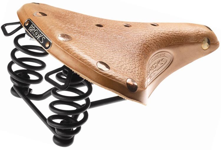 Кожаное седло Brooks B67 S Select для велосипеда