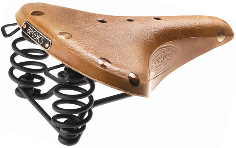 Кожаное седло Brooks B67 Select для велосипеда