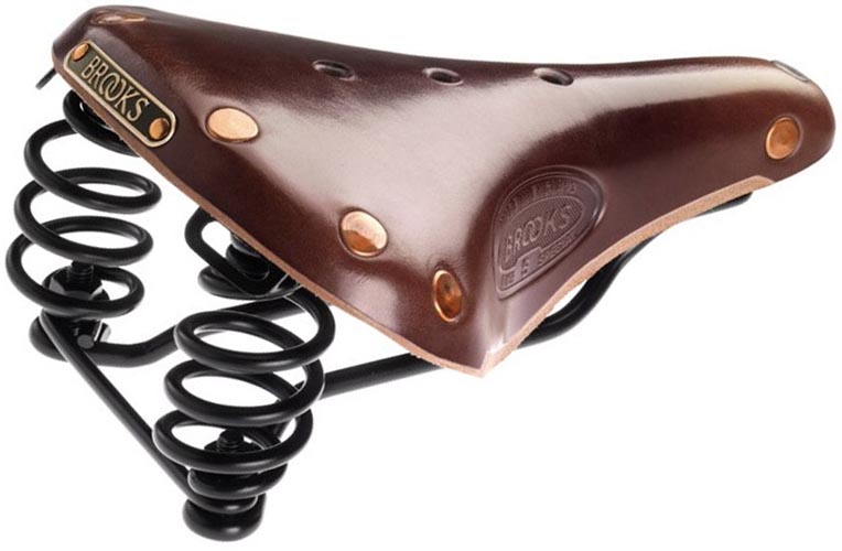 Кожаное седло Brooks Flyer S Special для велосипеда
