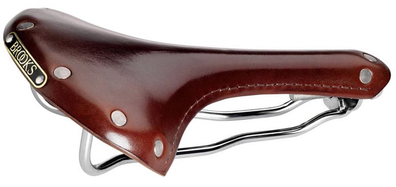 Кожаное седло Brooks Swallow Limited Edition 2005 для велосипеда