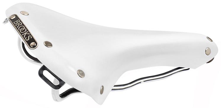 Кожаное седло Brooks White Swallow Limited Edition для велосипеда