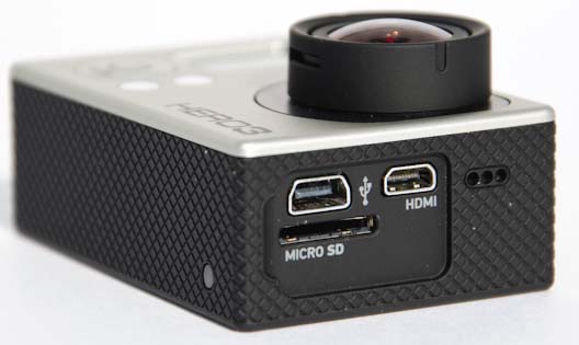 Разъёмы на камере GoPro Hero 3 Black Edition