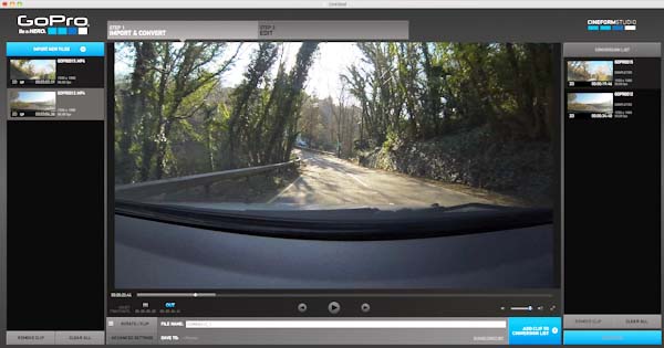 Программа GoPro CineForm Studio