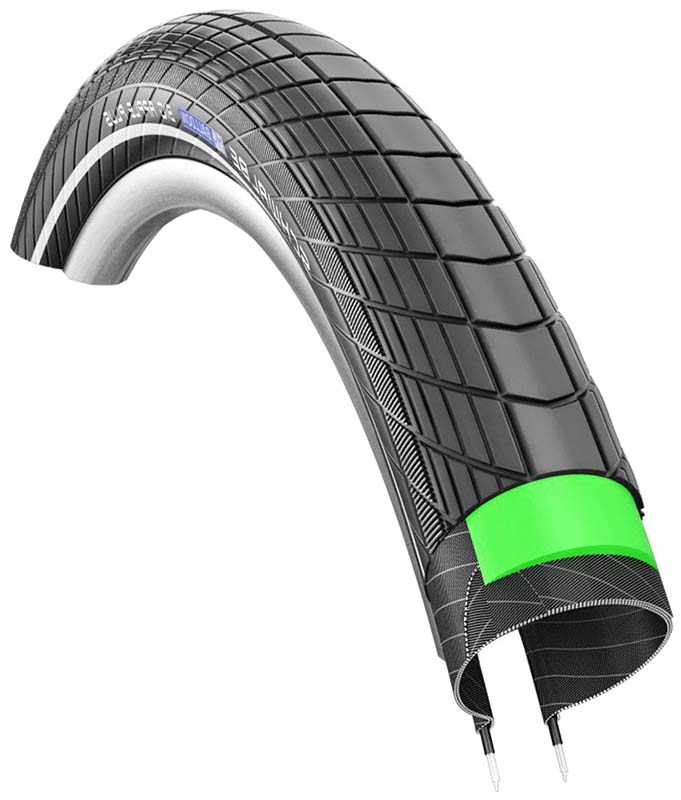Балунные покрышки для велосипеда Schwalbe Big Apple LiteSkin