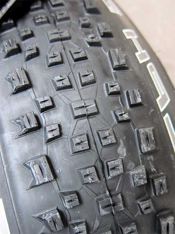 Дополнительный ряд шипов на покрышках Schwalbe Racing Ralph