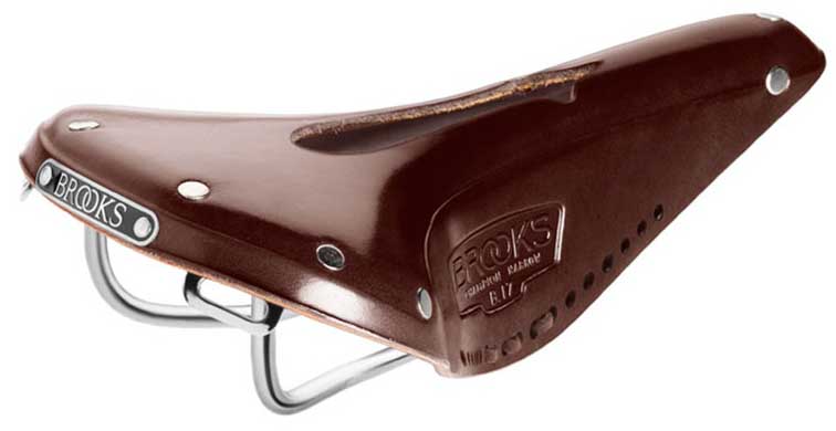 Велосипедное кожаное седло Brooks B17 Imperial