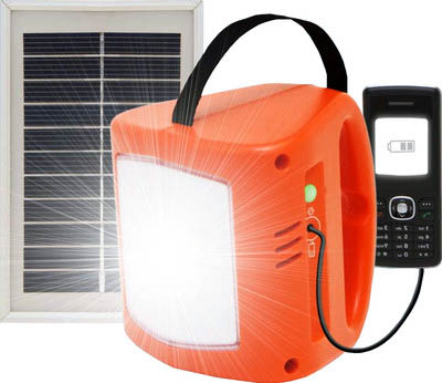 Кемпинговый фонарь на солнечных батареях d.lite S300 Solar LED