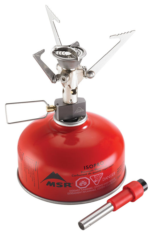 Самая лучшая лёгкая туристическая горелка MSR Pocket Rocket