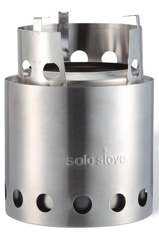 Лёгкая походная горелка на дровах Solo Compact
