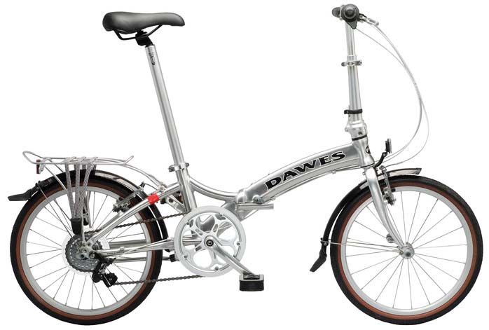 Лёгкий складной велосипед Dawes Kingpin