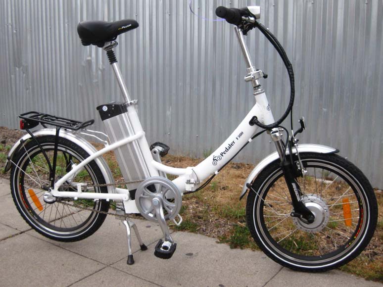 Складной электровелосипед EZ F300 Pedaler