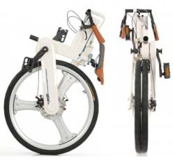 Велосипед Pacific Cycles в сложенном состоянии