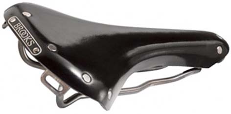 Дорожное велоседло Brooks B15 Swallow Titanium