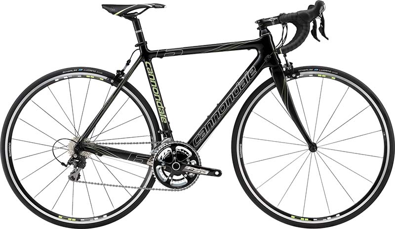 Карбоновый шоссейный велосипед Cannondale Supersix 5 105 для гонок
