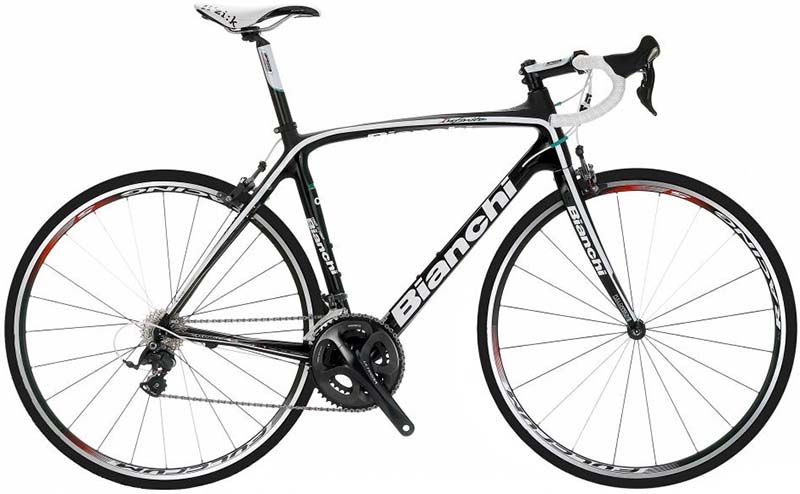 Шоссейный велосипед с карбоновой рамой Bianchi Infinito