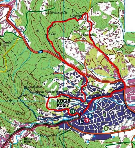 Горный веломаршрут по Карпатам