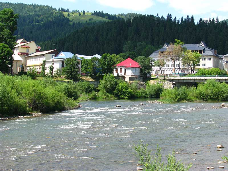 Веломаршрут Верховиной в Карпатах