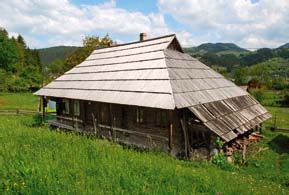 Архитектурная достопримечательность Карпат